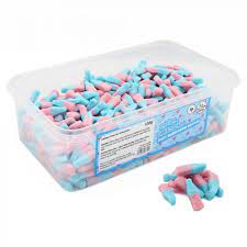 Fizzy Bubblegum Bottles Tub moossweetsandchews