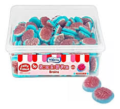 Jelly Filled Brains Tub moossweetsandchews