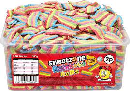 Rainbow Belts Tub moossweetsandchews