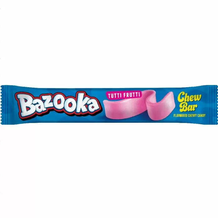 Bazooka Tutti Frutti Chew Bar moossweetsandchews