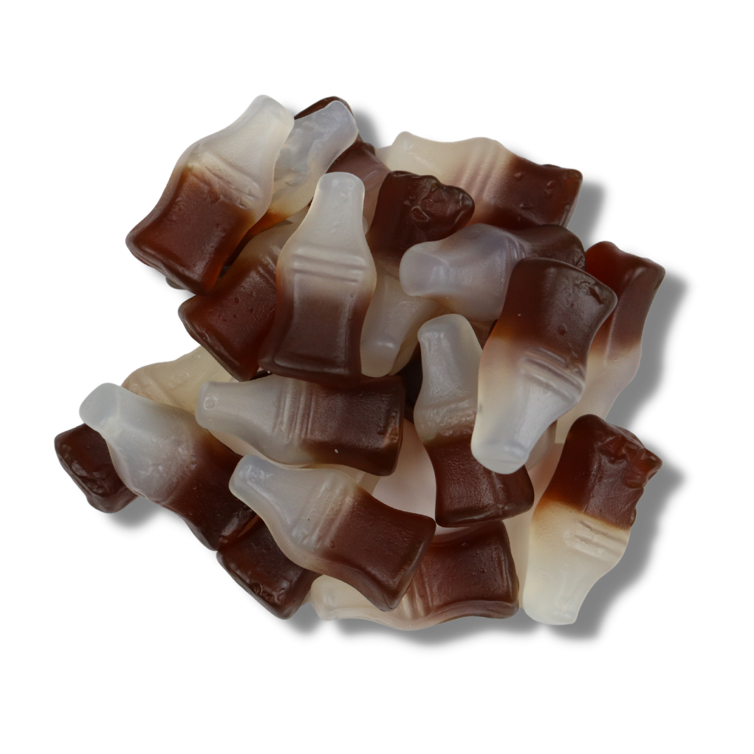 Vegan Jelly Cola Bottles Full Bag