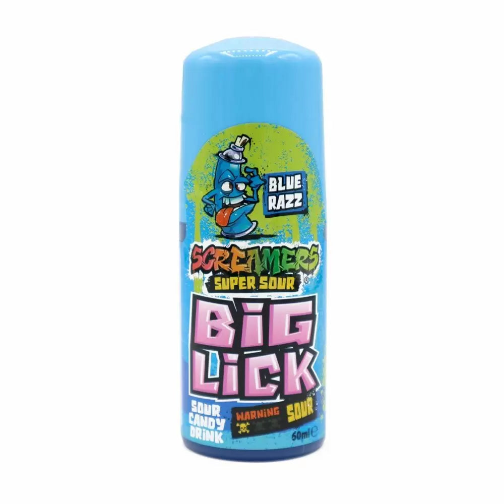 Zed Candy Screamers Blue Razz Big Lick moossweetsandchews