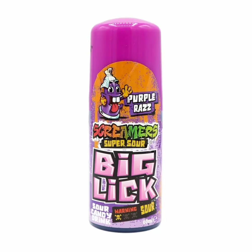 Zed Candy Screamers Purple Razz Big Lick moossweetsandchews