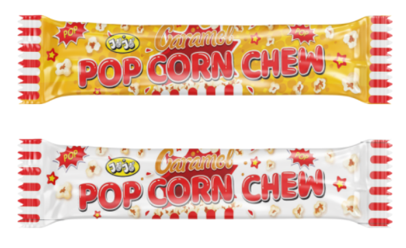 American Continental Caramel Popcorn Chew Bar