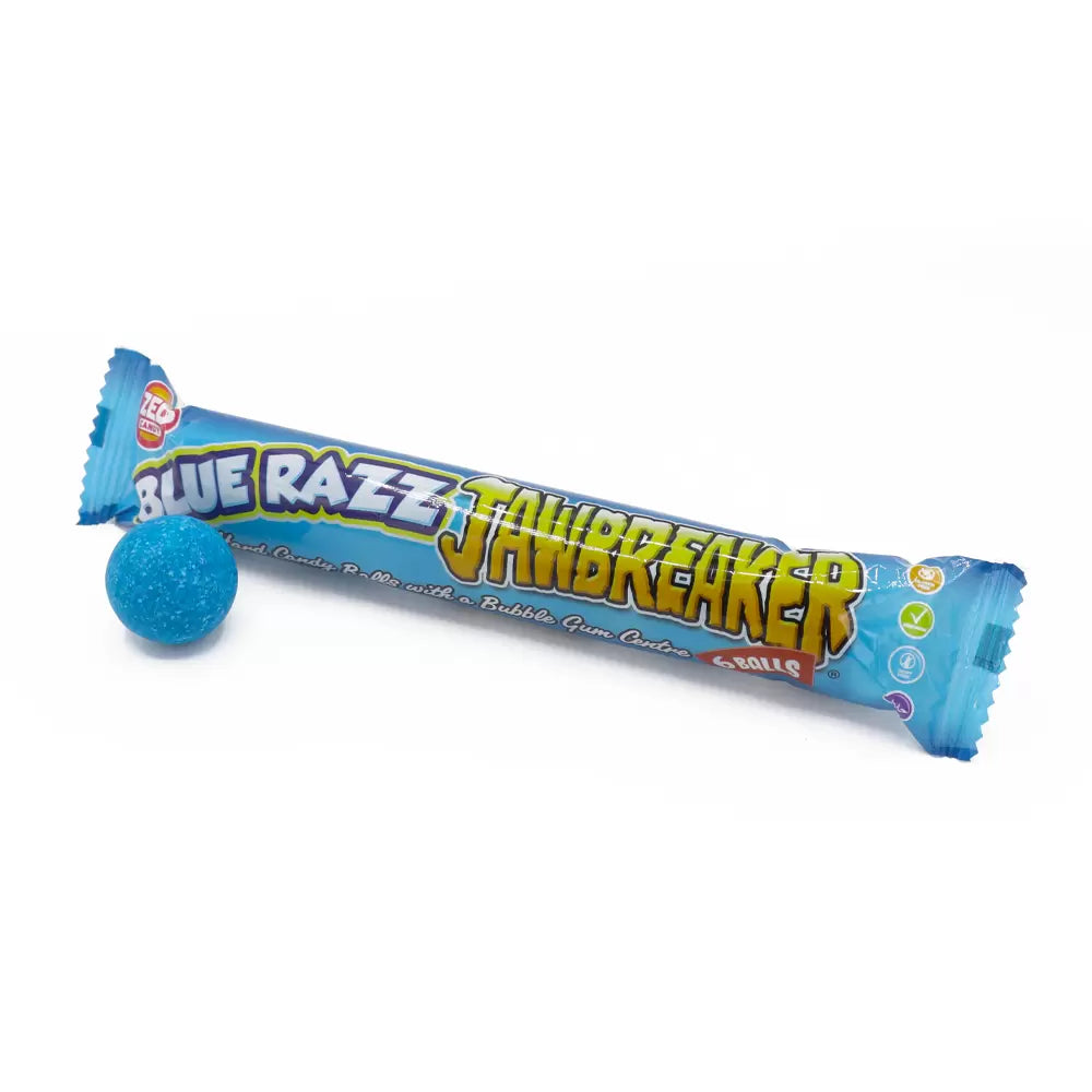 Blue Razz Jawbreaker moossweetsandchews