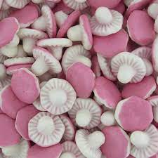 Pink Mushrooms moossweetsandchews