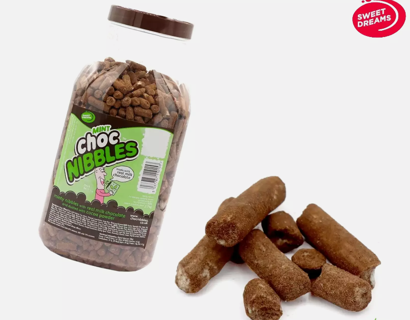 Mint Choc Nibbles Full Jar