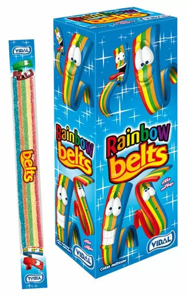 Vidal Rainbow Belts Individual moossweetsandchews