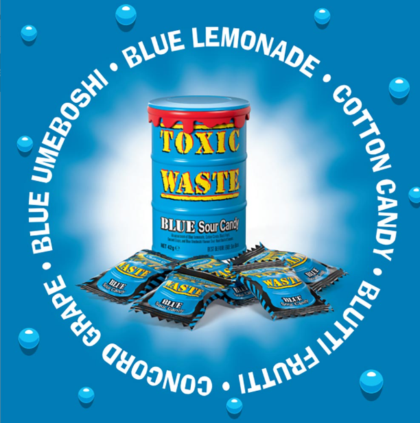 Toxic Waste Blue Drum