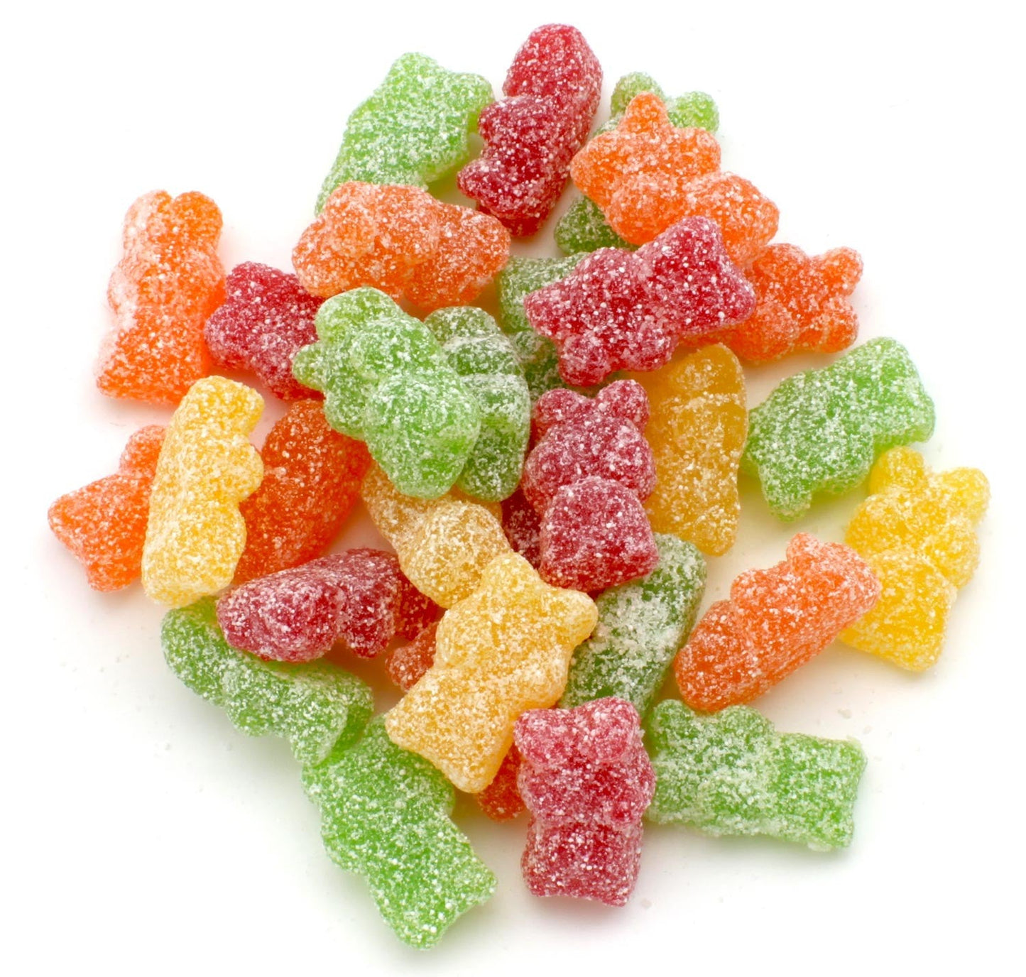 Vegan Fizzy Mini Bears moossweetsandchews