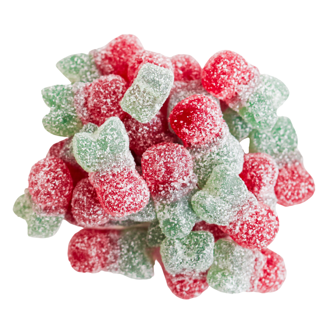 Vegan Fizzy Cherries moossweetsandchews