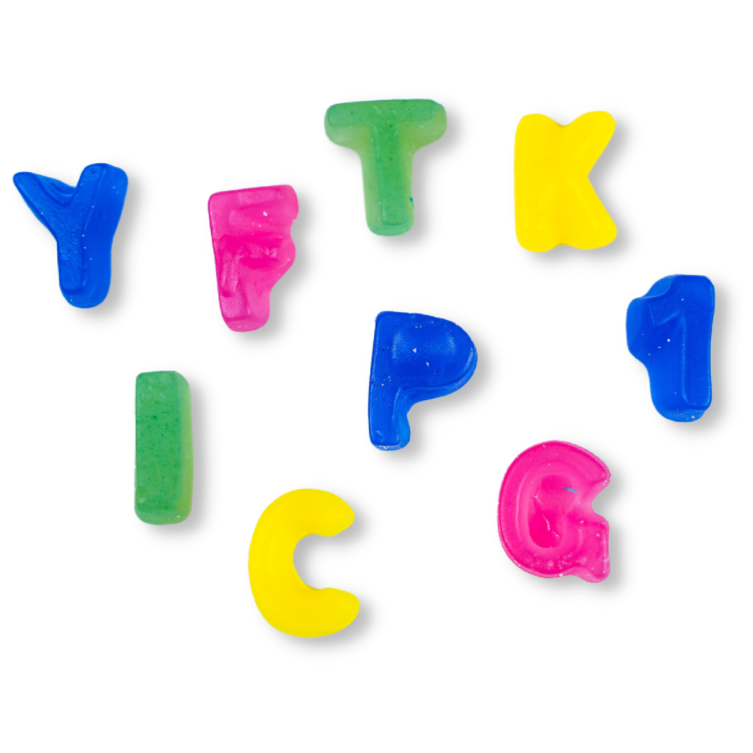 Vegan ABC Letters Jelly moossweetsandchews