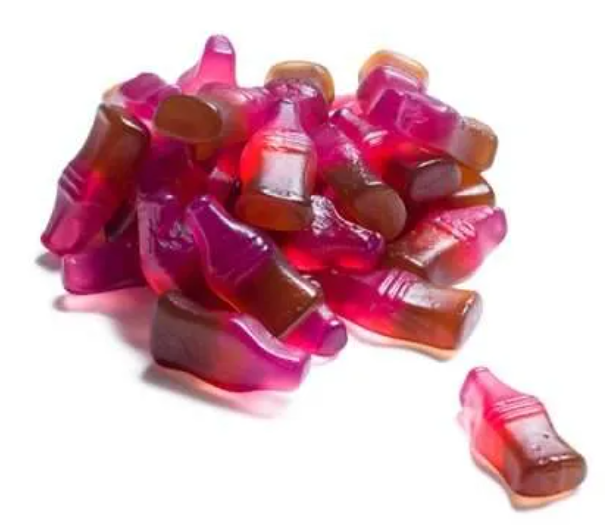 Vegan Cherry Cola Bottles