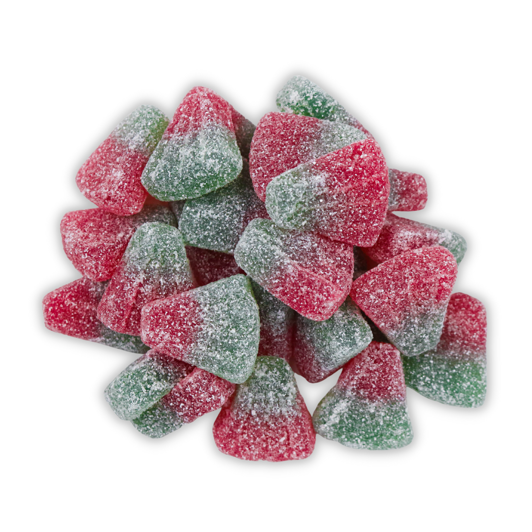 Vegan Fizzy Watermelon Slices moossweetsandchews