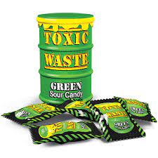 Toxic Waste Green Drum moossweetsandchews