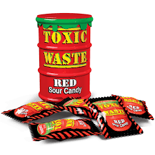 Toxic Waste Red Drums moossweetsandchews