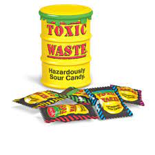 Toxic Waste Yellow Tub moossweetsandchews
