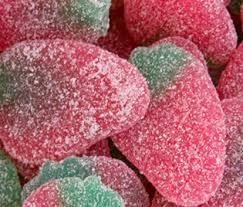 Fizzy Strawberries moossweetsandchews