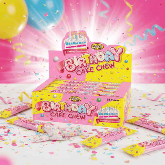American Continental Birthday Cake Chew Bar