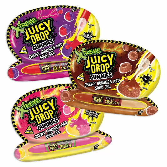 Bazooka Xtreme Juicy Drop Gummies