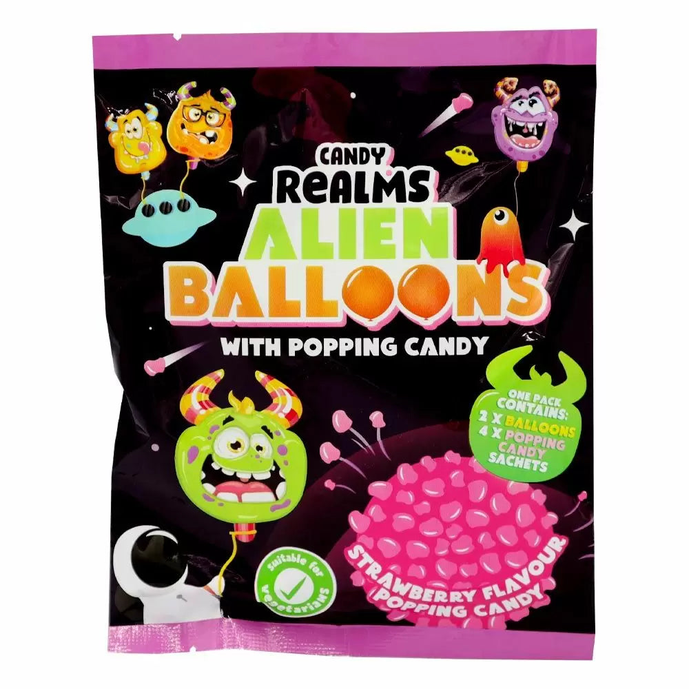 Candy Realms Alien Balloons & Popping Candy Pack