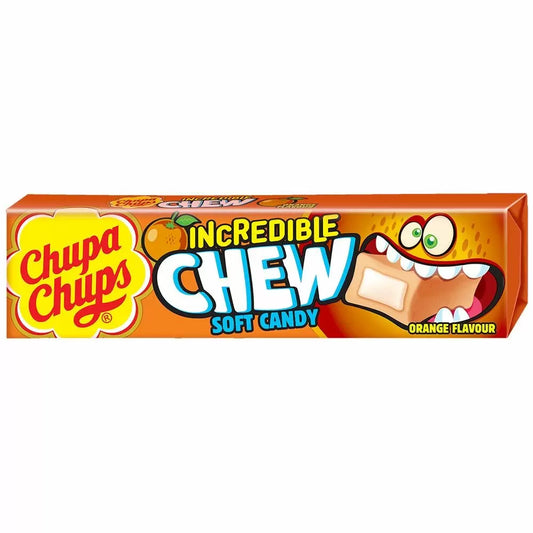 Chupa Chups Orange Incredible Chew Soft Candy