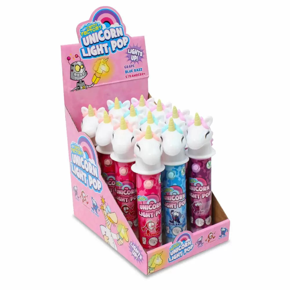 Crazy Candy Factory Unicorn Light Pop