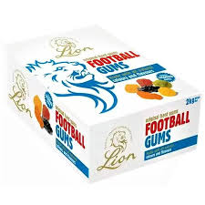 Lions Football Gums Full Box