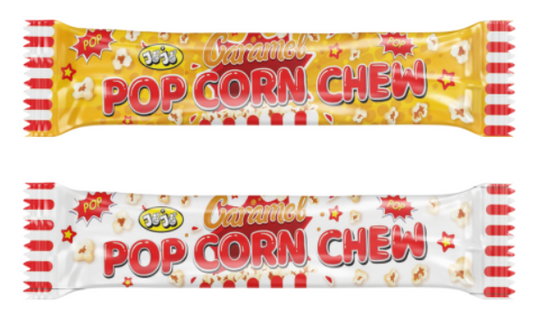 American Continental Caramel Popcorn Chew Bar