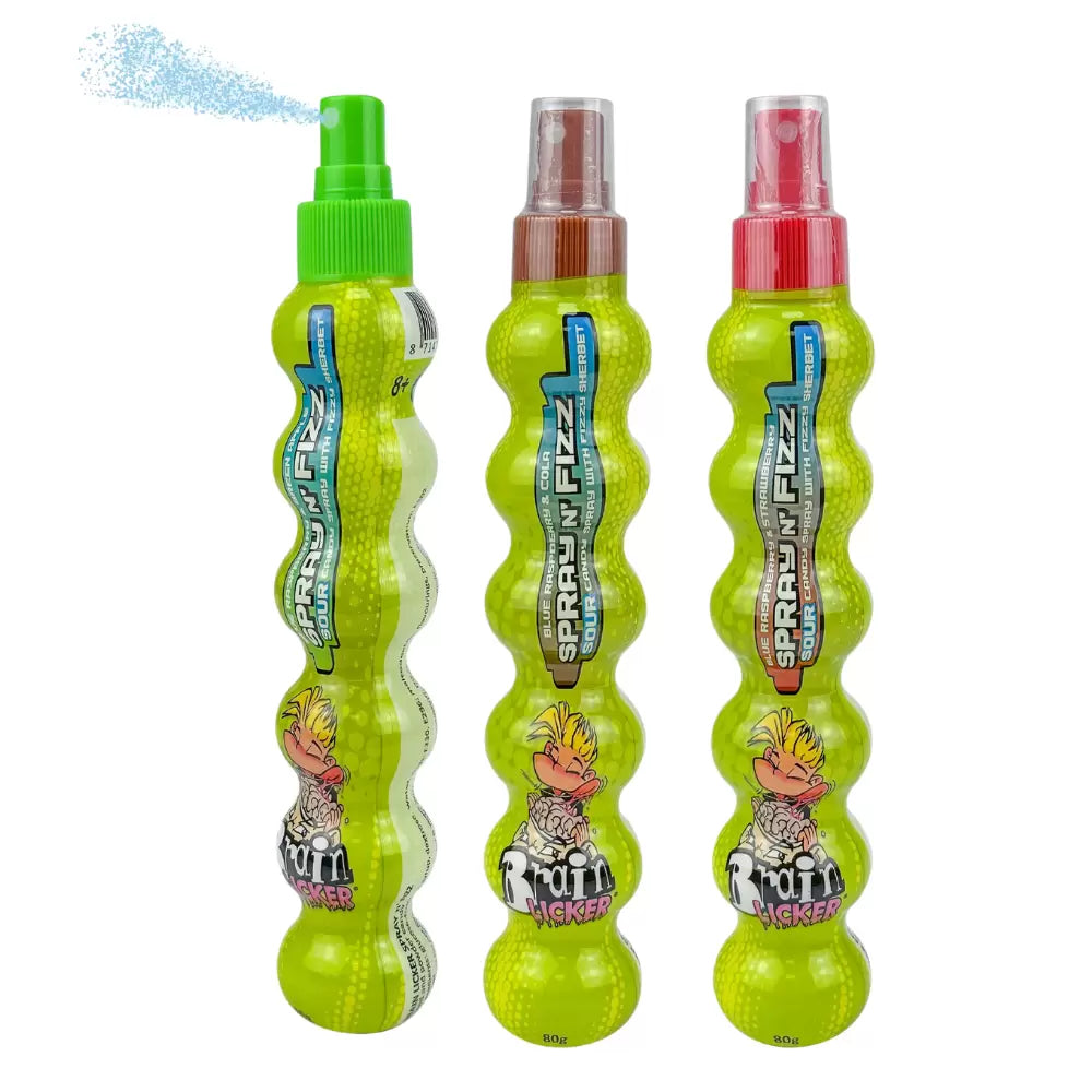 Brain Licker Spray N Fizz Tubes