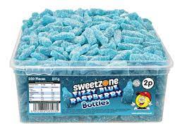 Fizzy Blue Raspberry Bottles Tub