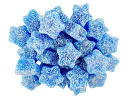 Vegan Fizzy Blue Stars