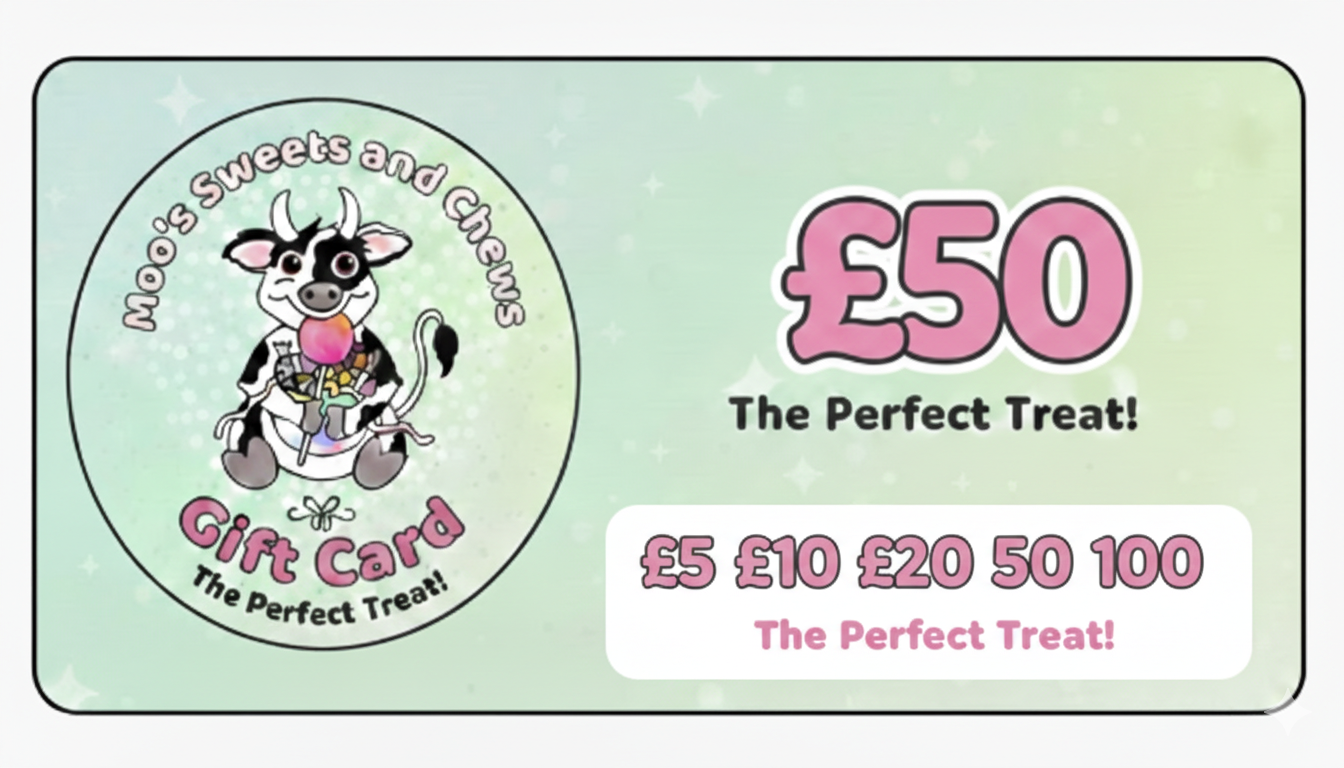 Moos Sweets and Chews - Gift Card