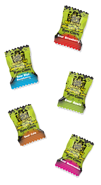 Candy Castle Mutations Seriously Sour Candy Bag