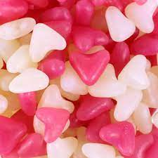 Pink and White Hearts