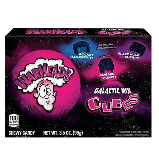 Warheads Galactic Cubes Theatre Box