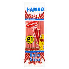 Haribo Strawberry Balla Stixx Bag