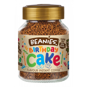 Beanies Birthday Cake Coffee