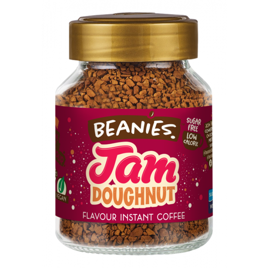 Beanies Jam Doughnut Coffee